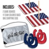 image:imageYouTheFan Horseshoe Bags GameStars  Stripes