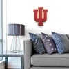 image:imageYouTheFan NCAA 3D DieCut Wall Art precisioncrafted and lasercut in the exact shape of your teams logo multiple layers create striking depth readytohang and officially licensedIndiana Hoosiers