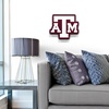 image:imageYouTheFan NCAA 3D DieCut Wall Art precisioncrafted and lasercut in the exact shape of your teams logo multiple layers create striking depth readytohang and officially licensedTexas AM Aggies
