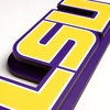 image:imageYouTheFan NCAA 3D DieCut Wall Art precisioncrafted and lasercut in the exact shape of your teams logo multiple layers create striking depth readytohang and officially licensedLSU Tigers