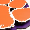 image:imageYouTheFan NCAA 3D DieCut Wall Art precisioncrafted and lasercut in the exact shape of your teams logo multiple layers create striking depth readytohang and officially licensedClemson Tigers
