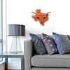 image:imageYouTheFan NCAA 3D DieCut Wall Art precisioncrafted and lasercut in the exact shape of your teams logo multiple layers create striking depth readytohang and officially licensedTexas Longhorns