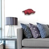 image:imageYouTheFan NCAA 3D DieCut Wall Art precisioncrafted and lasercut in the exact shape of your teams logo multiple layers create striking depth readytohang and officially licensedArkansas Razorbacks