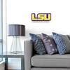image:imageYouTheFan NCAA 3D DieCut Wall Art precisioncrafted and lasercut in the exact shape of your teams logo multiple layers create striking depth readytohang and officially licensedLSU Tigers