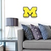 image:imageYouTheFan NCAA 3D DieCut Wall Art precisioncrafted and lasercut in the exact shape of your teams logo multiple layers create striking depth readytohang and officially licensedMichigan Wolverines