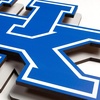 image:imageYouTheFan NCAA 3D DieCut Wall Art precisioncrafted and lasercut in the exact shape of your teams logo multiple layers create striking depth readytohang and officially licensedKentucky Wildcats