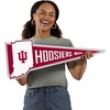 image:imageYouTheFan NCAA 3D Wall Pennant precisioncrafted unique shape made of multiple layers readytohang officially licensed and stylish addition for ultimate team fanIndiana Hoosiers
