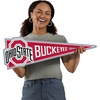 image:imageYouTheFan NCAA 3D Wall Pennant precisioncrafted unique shape made of multiple layers readytohang officially licensed and stylish addition for ultimate team fanOhio State Buckeyes