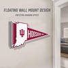 image:imageYouTheFan NCAA 3D Wall Pennant precisioncrafted unique shape made of multiple layers readytohang officially licensed and stylish addition for ultimate team fanIndiana Hoosiers