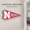 image:imageYouTheFan NCAA 3D Wall Pennant precisioncrafted unique shape made of multiple layers readytohang officially licensed and stylish addition for ultimate team fanNebraska Cornhuskers
