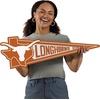 image:imageYouTheFan NCAA 3D Wall Pennant precisioncrafted unique shape made of multiple layers readytohang officially licensed and stylish addition for ultimate team fanTexas Longhorns