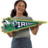 image:imageYouTheFan NCAA 3D Wall Pennant precisioncrafted unique shape made of multiple layers readytohang officially licensed and stylish addition for ultimate team fanNotre Dame Fighting Irish