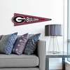 image:imageYouTheFan NCAA 3D Wall Pennant precisioncrafted unique shape made of multiple layers readytohang officially licensed and stylish addition for ultimate team fanGeorgia Bulldogs