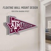 image:imageYouTheFan NCAA 3D Wall Pennant precisioncrafted unique shape made of multiple layers readytohang officially licensed and stylish addition for ultimate team fanTexas AM Aggies