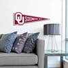 image:imageYouTheFan NCAA 3D Wall Pennant precisioncrafted unique shape made of multiple layers readytohang officially licensed and stylish addition for ultimate team fanOklahoma Sooners
