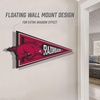 image:imageYouTheFan NCAA 3D Wall Pennant precisioncrafted unique shape made of multiple layers readytohang officially licensed and stylish addition for ultimate team fanArkansas Razorbacks