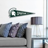 image:imageYouTheFan NCAA 3D Wall Pennant precisioncrafted unique shape made of multiple layers readytohang officially licensed and stylish addition for ultimate team fanMichigan State Spartans