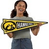 image:imageYouTheFan NCAA 3D Wall Pennant precisioncrafted unique shape made of multiple layers readytohang officially licensed and stylish addition for ultimate team fanIowa Hawkeyes