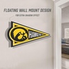image:imageYouTheFan NCAA 3D Wall Pennant precisioncrafted unique shape made of multiple layers readytohang officially licensed and stylish addition for ultimate team fanIowa Hawkeyes