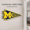 image:imageYouTheFan NCAA 3D Wall Pennant precisioncrafted unique shape made of multiple layers readytohang officially licensed and stylish addition for ultimate team fanMichigan Wolverines