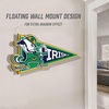 image:imageYouTheFan NCAA 3D Wall Pennant precisioncrafted unique shape made of multiple layers readytohang officially licensed and stylish addition for ultimate team fanNotre Dame Fighting Irish