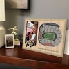 image:imageYouTheFan NCAA Colorado Buffaloes OfficiallyLicensed 3D Stadium Picture Frame  Perfect Stadium Replica  add 4 x 6 Photo  Made of Multiple Layers  Ready to Hang or Display