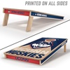 image:imageYouTheFan NCAA Connecticut Huskies 2 x 4 Slogan Series Professional Wood Cornhole Game with Logo Bags