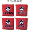image:imageYouTheFan NCAA Connecticut Huskies Set of 4 Cornhole Bags  All Weather Regulation 6 x 6 Size  16oz Weight  Designed in USA