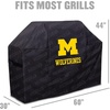 image:imageYouTheFan NCAA Heavy Duty Waterproof Grill Cover  UV Resistant Durable Polyester BBQ Cover Weatherproof Protection for Outdoor Gas or Charcoal Grills for Grills up to 5 WideMichigan Wolverines