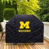 image:imageYouTheFan NCAA Heavy Duty Waterproof Grill Cover  UV Resistant Durable Polyester BBQ Cover Weatherproof Protection for Outdoor Gas or Charcoal Grills for Grills up to 5 WideMichigan Wolverines