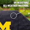 image:imageYouTheFan NCAA Heavy Duty Waterproof Grill Cover  UV Resistant Durable Polyester BBQ Cover Weatherproof Protection for Outdoor Gas or Charcoal Grills for Grills up to 5 WideMichigan Wolverines