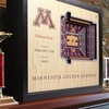 image:imageYouTheFan NCAA Minnesota Golden Gophers 25Layer StadiumViews Lighted End Table  Huntington Bank Stadium