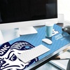image:imageYouTheFan NCAA North Carolina Tar Heels Logo Series Desk Pad SMU Team Colors