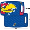image:imageYouTheFan NCAA Officiallylicensed Logo Series Cutting Board  reversible design for double the cutting surface  gentle on knives team message on both front and backKansas Jayhawks