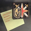 image:imageYouTheFan NHL Vegas Golden Knights 3D Logo Series Magnet 225 X 225
