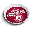 image:imageYouTheFan OfficiallyLicensed NCAA Bottlecap Serving Tray  13 x 13  Bottle Cap Shaped Tray  100 Melamine Dishwasher Safe BPA Free  Great Fan GiftAlabama Crimson Tide