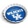 image:imageYouTheFan OfficiallyLicensed NCAA Bottlecap Serving Tray  13 x 13  Bottle Cap Shaped Tray  100 Melamine Dishwasher Safe BPA Free  Great Fan GiftKentucky Wildcats