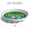 image:imageYouTheFan OfficiallyLicensed NCAA Bottlecap Serving Tray  13 x 13  Bottle Cap Shaped Tray  100 Melamine Dishwasher Safe BPA Free  Great Fan GiftNotre Dame Fighting Irish