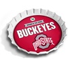 image:imageYouTheFan OfficiallyLicensed NCAA Bottlecap Serving Tray  13 x 13  Bottle Cap Shaped Tray  100 Melamine Dishwasher Safe BPA Free  Great Fan GiftOhio State Buckeyes
