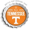 image:imageYouTheFan OfficiallyLicensed NCAA Bottlecap Serving Tray  13 x 13  Bottle Cap Shaped Tray  100 Melamine Dishwasher Safe BPA Free  Great Fan GiftTennessee Volunteers