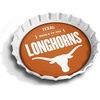 image:imageYouTheFan OfficiallyLicensed NCAA Bottlecap Serving Tray  13 x 13  Bottle Cap Shaped Tray  100 Melamine Dishwasher Safe BPA Free  Great Fan GiftTexas Longhorns