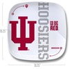 image:imageYouTheFan OfficiallyLicensed NCAA Large Party Plate  1025 x 1025  100 Melamine Dishwasher Safe BPA Free  Fan Gift for Snacks appetizers and FoodIndiana Hoosiers