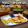 image:imageYouTheFan OfficiallyLicensed NCAA Large Party Plate  1025 x 1025  100 Melamine Dishwasher Safe BPA Free  Fan Gift for Snacks appetizers and FoodMichigan Wolverines
