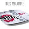image:imageYouTheFan OfficiallyLicensed NCAA Large Party Plate  1025 x 1025  100 Melamine Dishwasher Safe BPA Free  Fan Gift for Snacks appetizers and FoodOhio State Buckeyes
