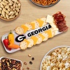 image:imageYouTheFan OfficiallyLicensed NCAA Snack Platter Platter  100 Melamine Dishwasher Safe BPA Free  16 x 5  Fan Gift for Snacks appetizers and FoodGeorgia Bulldogs