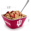image:imageYouTheFan Officiallylicensed NCAA Small Snack Bowl  100 Melamine dishwasher safe BPA free  Fan gift for snacks appetizers and other small bitesIndiana Hoosiers