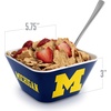 image:imageYouTheFan Officiallylicensed NCAA Small Snack Bowl  100 Melamine dishwasher safe BPA free  Fan gift for snacks appetizers and other small bitesMichigan Wolverines