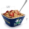 image:imageYouTheFan Officiallylicensed NCAA Small Snack Bowl  100 Melamine dishwasher safe BPA free  Fan gift for snacks appetizers and other small bitesNotre Dame Fighting Irish