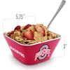 image:imageYouTheFan Officiallylicensed NCAA Small Snack Bowl  100 Melamine dishwasher safe BPA free  Fan gift for snacks appetizers and other small bitesOhio State Buckeyes
