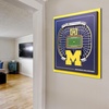 image:imageYouTheFan Officiallylicensed NCAA Stadium Series 3D Wall Art  multilayer team stadium replica detailed sports fan gift indoor decorMichigan Wolverines